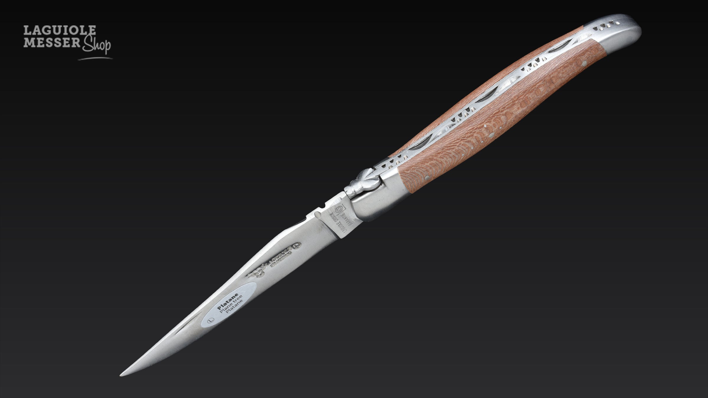 Laguiole en Aubrac, Taschenmesser Platane