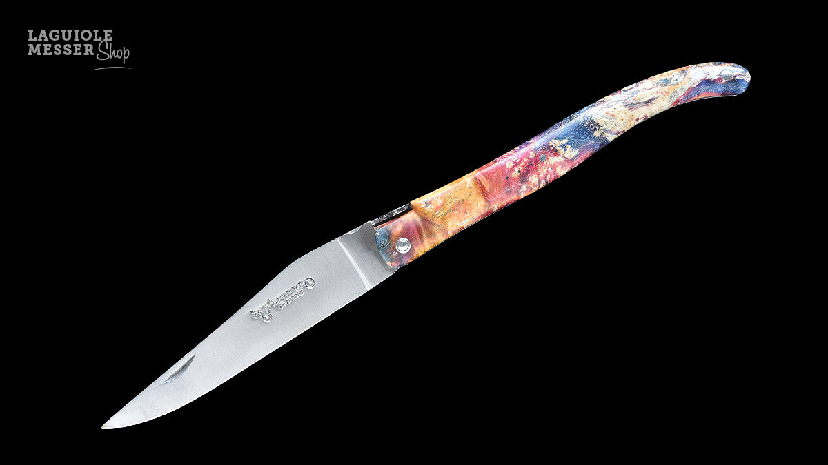 Laguiole en Aubrac Meistermesser mit satinierter Klinge