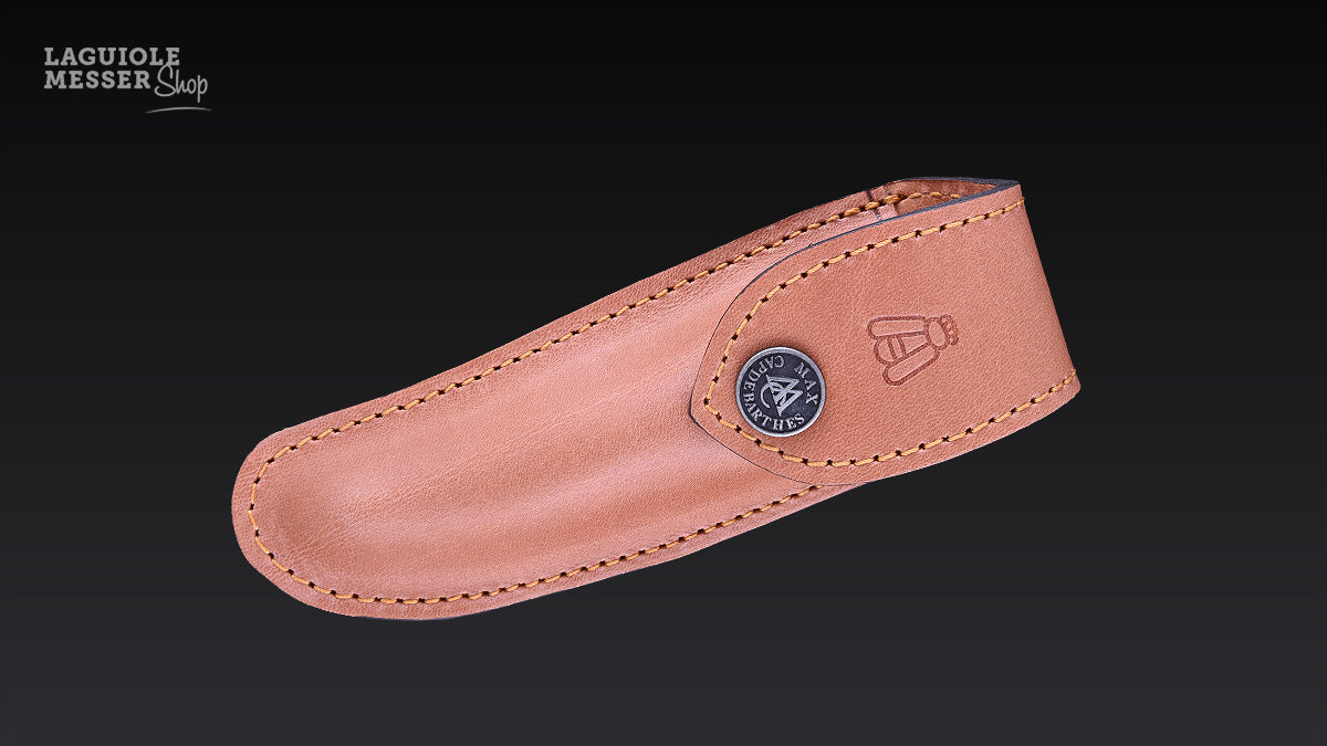Max Capdebarthes Leder Etui Laguiole nature GM Maya