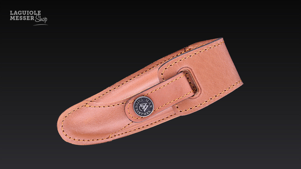 Max Capdebarthes Leder Etui Laguiole Prestige GM Maya