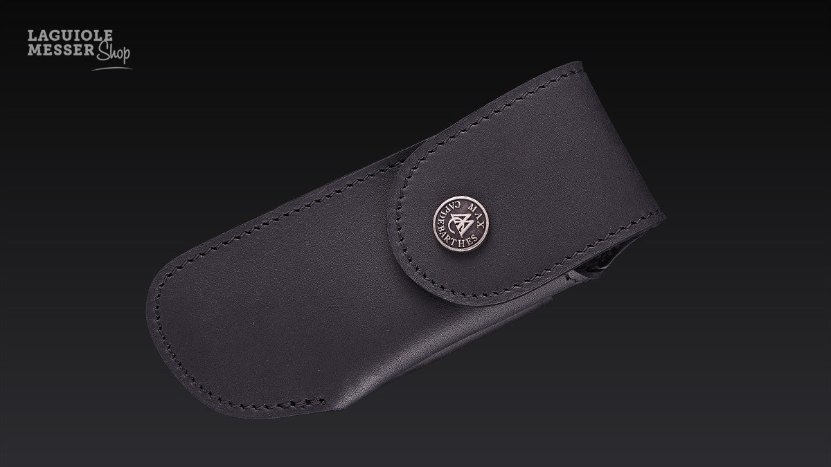 Max Capdebarthes Leder Etui Salers Noir