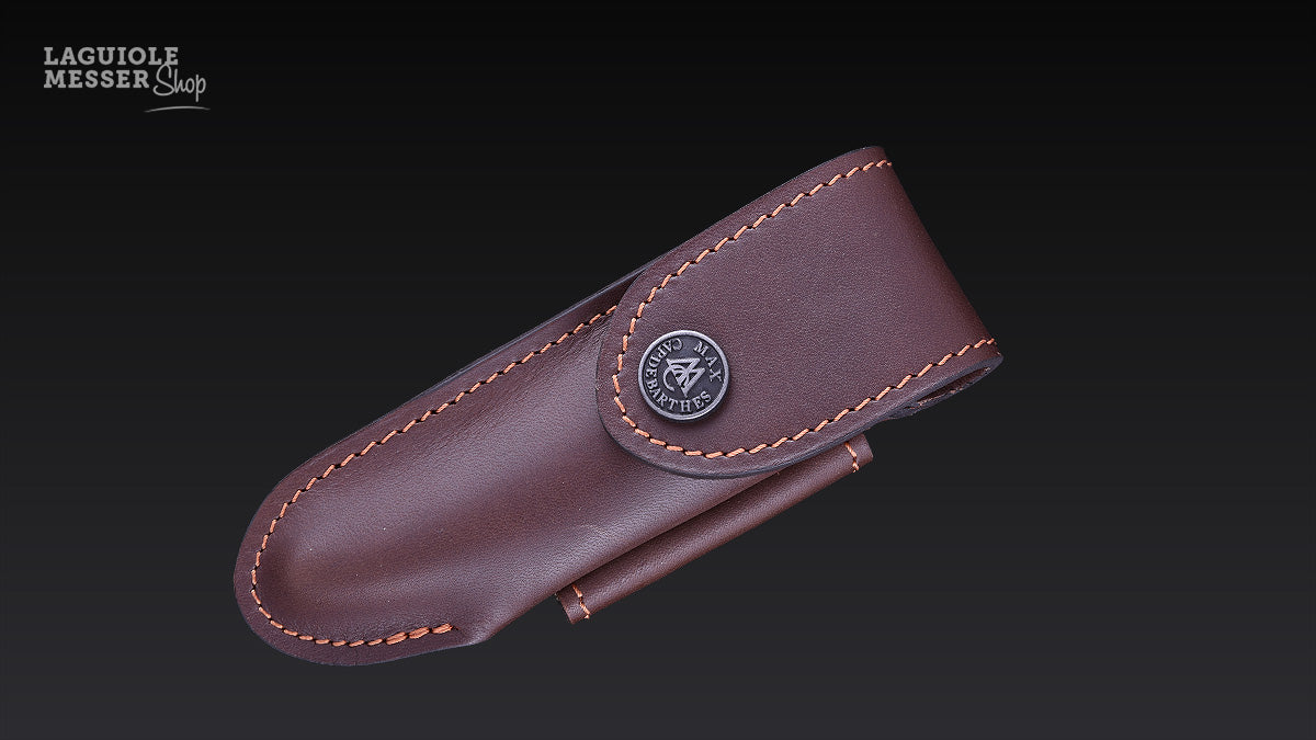 Max Capdebarthes Leder Etui Tradition Chocolat