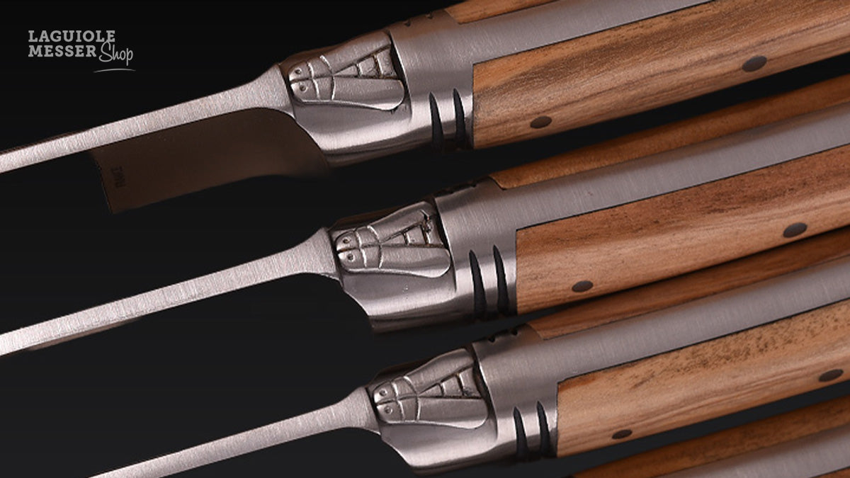 Goyon Chazeau, Laguiole Steakmesser Bois d'Olive