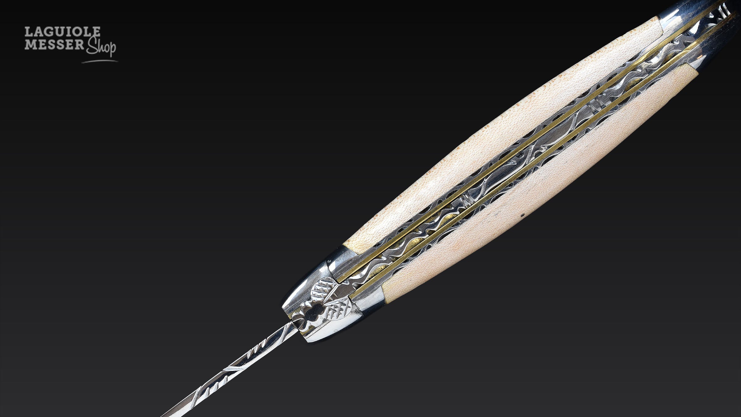 Laguiole en Aubrac, Taschenmesser Erable Doubles platines