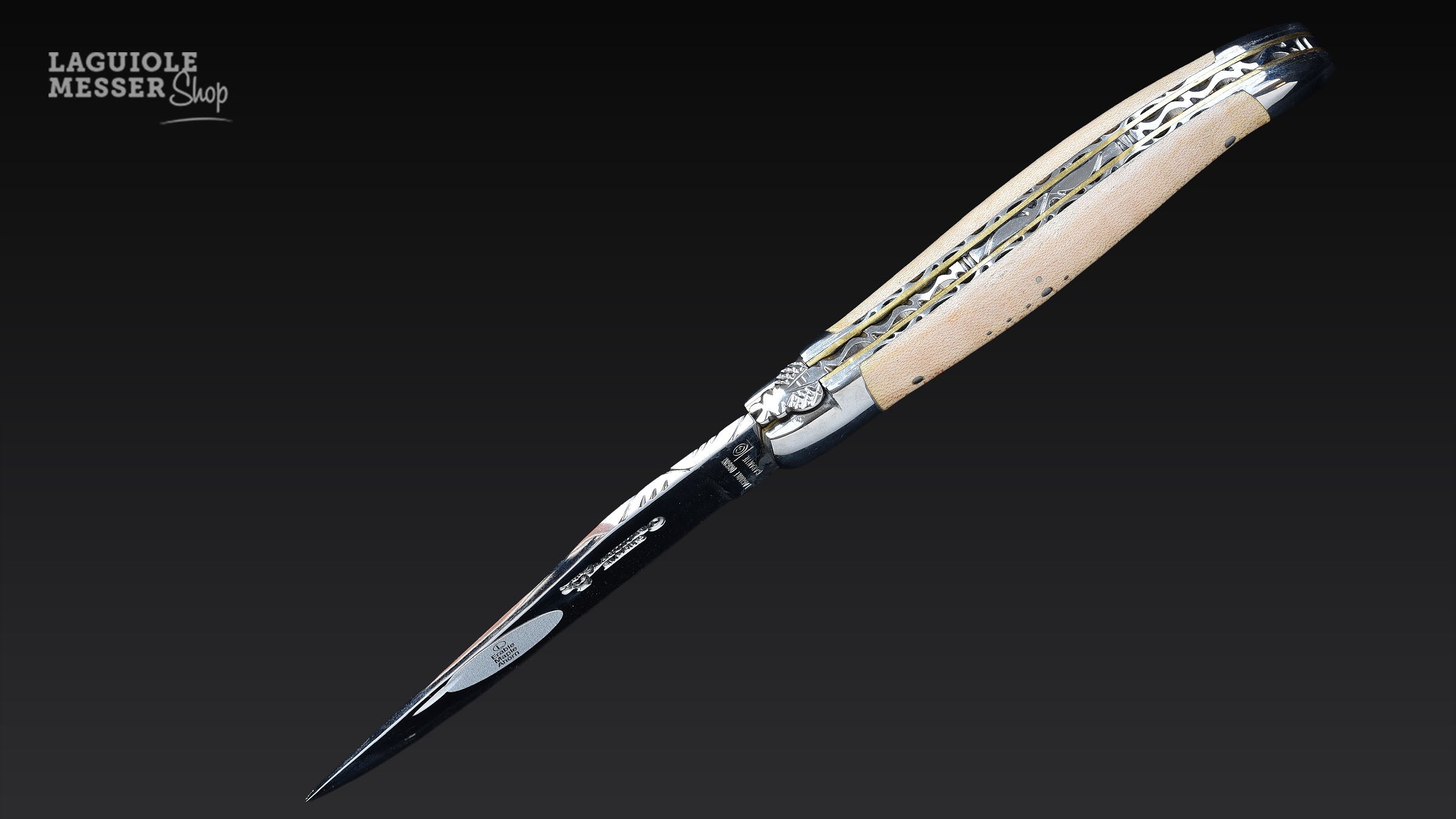 Laguiole en Aubrac, Taschenmesser Erable Doubles platines