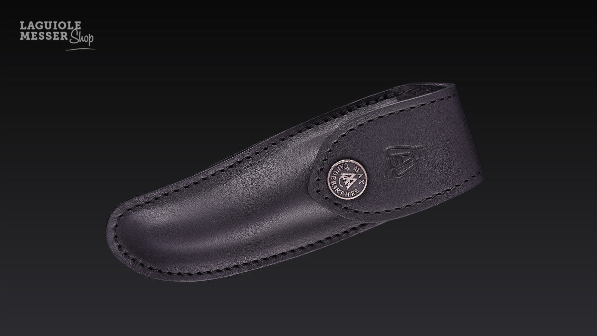 Max Capdebarthes Leder Etui Laguiole nature GM noir