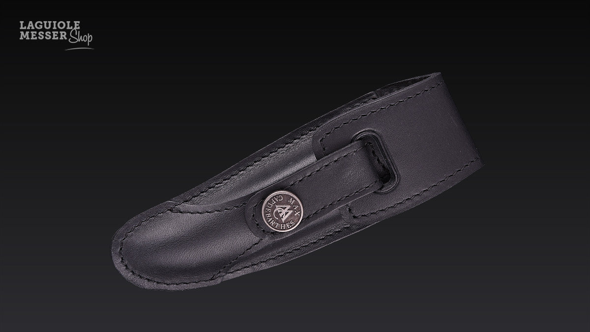Max Capdebarthes Leder Etui Laguiole Prestige GM Noir